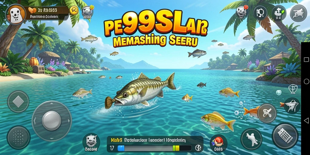 Screenshot gameplay <strong>99SL</strong> menampilkan suasana memancing yang memukau.