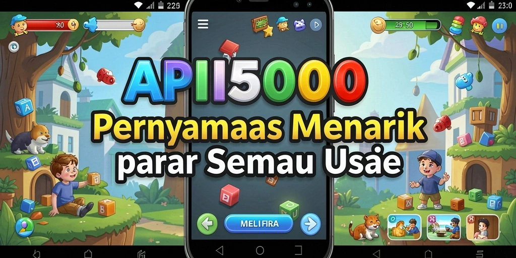 Tampilan gameplay API5000 yang seru dan penuh tantangan.