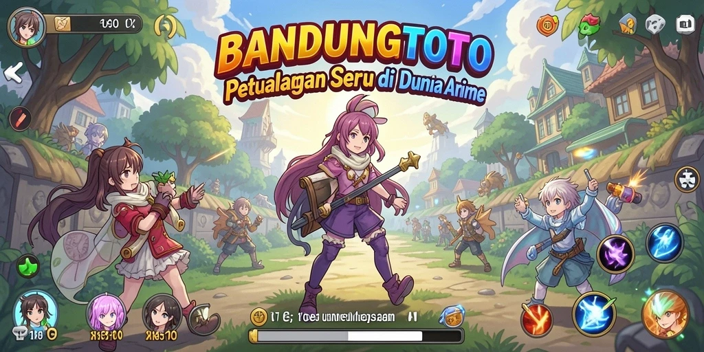 Tampilan gameplay BANDUNGTOTO yang seru dan penuh warna.