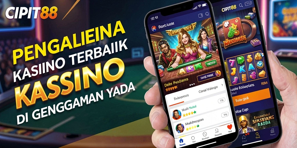 Tampilan gameplay menarik dari CIPIT88 dengan banyak pilihan permainan kasino.