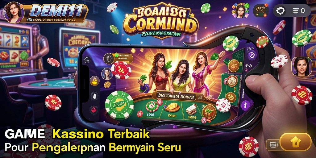 Screenshot gameplay <strong>DEMI11</strong> menampilkan keseruan permainan Kasino yang mengasyikkan.