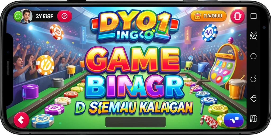 Screenshot DYO1 menampilkan gameplay Bingo yang seru dan interaktif.