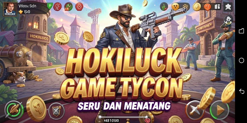 Tampilan gameplay HOKILUCK yang menarik dan interaktif.