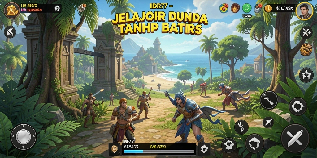 Gameplay <strong>IDR77</strong> menunjukkan dunia Open World yang luas dan menakjubkan.