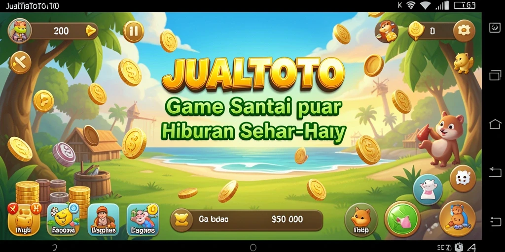 Tangkap momen seru dalam JUALTOTO dengan gameplay yang menghibur.