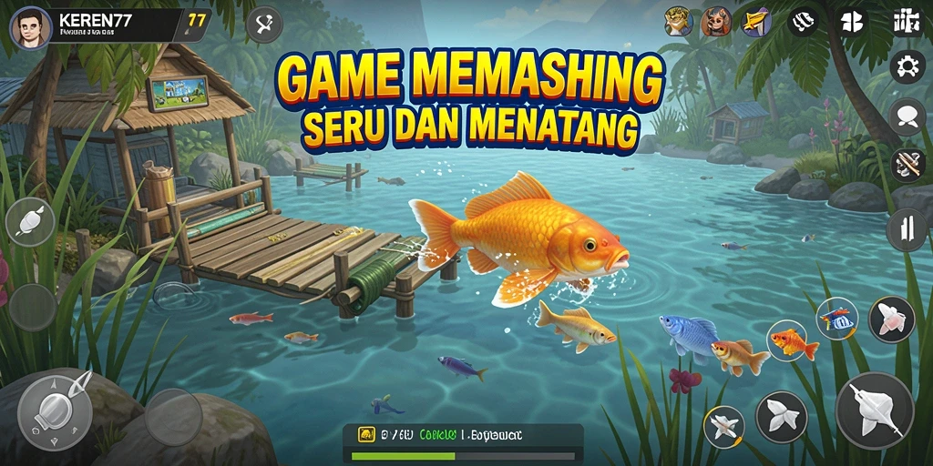 Tangkapan besar dalam gameplay KEREN77 yang memukau.