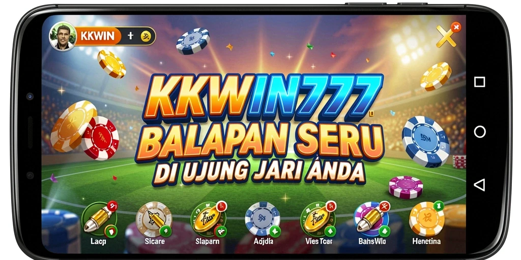Tampilan gameplay balapan seru di KKWIN777 dengan grafis yang menawan.