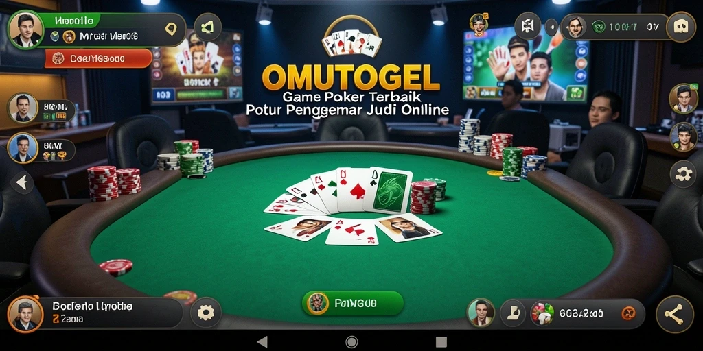 Screenshot gameplay OMUTOGEL dengan tampilan menarik dan interaksi pemain.