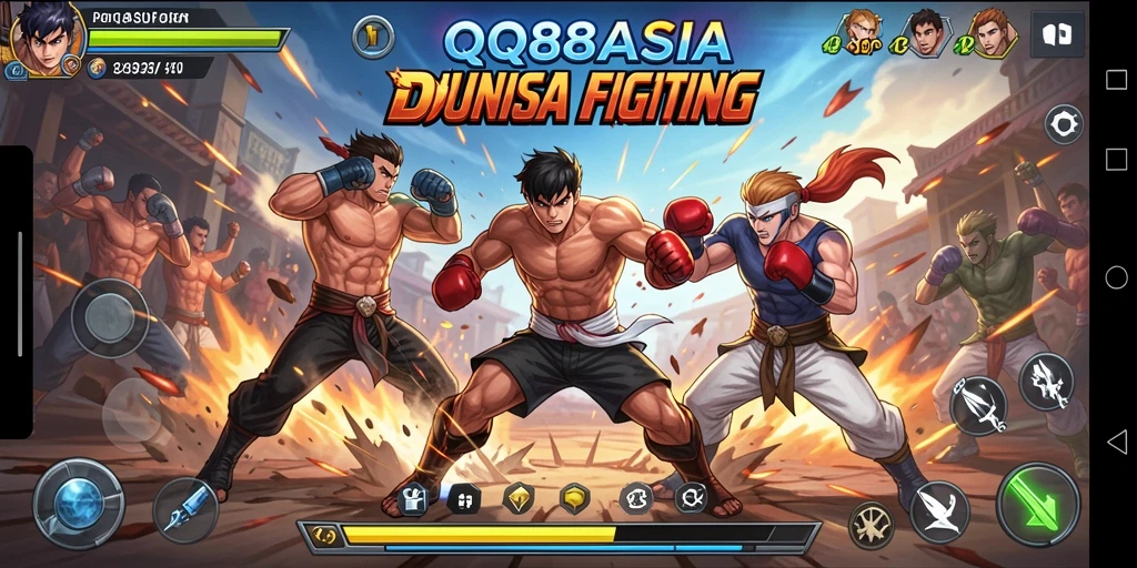 Tangkapan layar menarik dari gameplay Fighting di QQ88ASIA.