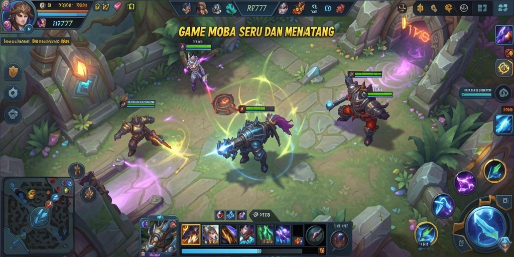 Tampilan seru dari gameplay <strong>RR777</strong> dengan pertarungan sengit di arena.