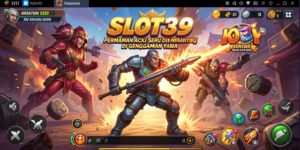 Gambaran gameplay SLOT39 yang menegangkan dan seru.