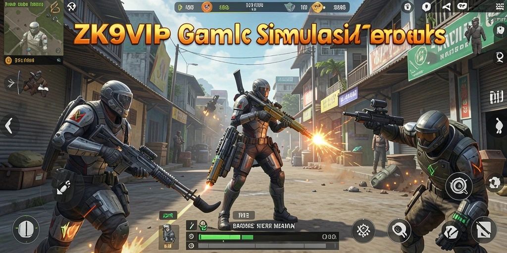 Tampilan gameplay simulator ZK9VIP yang menarik dan interaktif.
